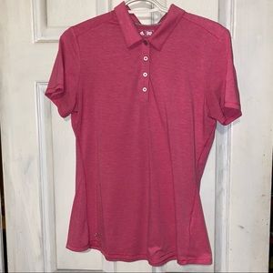 2/$15 Adidas Pink Golf Polo
